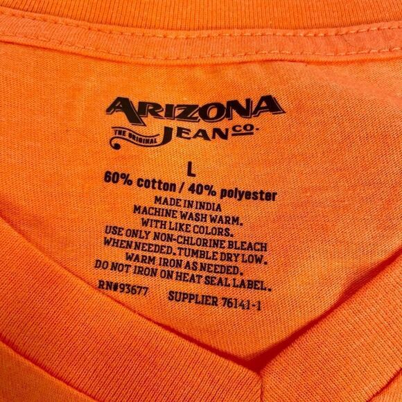 NWT BUNDLE OF 3 ORANGE B NECK T SHIRTS SIZE LARGE - Picture 1 of 2